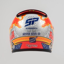 Sergio Perez Mini Helmet 2022 - Schuberth escala 1:2