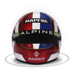 Esteban Ocon Mini Helmet 2022 - Schuberth escala 1:2