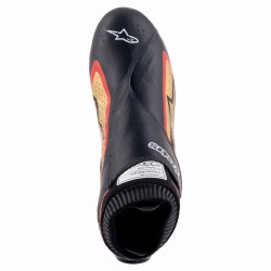 Alpinestars Supermono V2 Boots Black/Gold/Red - Buy Now