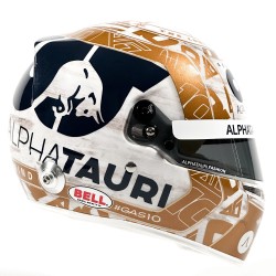 Pierre Gasly 2022 Austin GP Mini Helmet Bell escala 1:2
