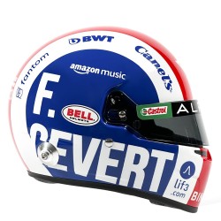 Pierre Gasly 2023 GP Austin Mini Helmet Bell escala 1:2