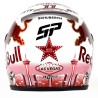 Sergio Perez minihelm 2023 Las Vegas GP. Schuberth schaal 1:2.