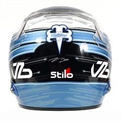 Valtteri Bottas 2023 Minihelm. Stilo im Maßstab 1:2.