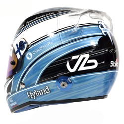 Valtteri Bottas 2023 Mini Helmet. Stilo escala 1:2.