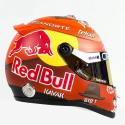 Sergio Pérez mini helmet 2023 Canadian Grand Prix. F1 helmet replica at 1:2 scale