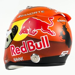 Sergio Pérez mini helmet 2023 Canadian Grand Prix. F1 helmet replica at 1:2 scale