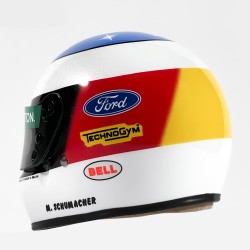 Michael Schumacher Minihelm 1992 van de Belgische Grand Prix van Spa in 1992