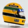 Mini casco Ayrton Senna replica casco F1 del 1988 scala 1:2