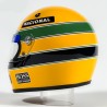 Mini casco Ayrton Senna replica casco F1 del 1988 scala 1:2