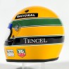 Ayrton Senna mini capacete 1993 réplica capacete F1 escala 1:2