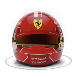 PRE-ORDER Charles Leclerc 2024 Mini Helmet Bell escala 1:2.  Precio 159€