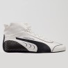 Botas Puma Speedcat Pro White/Black - Homologadas FIA 8856-2018