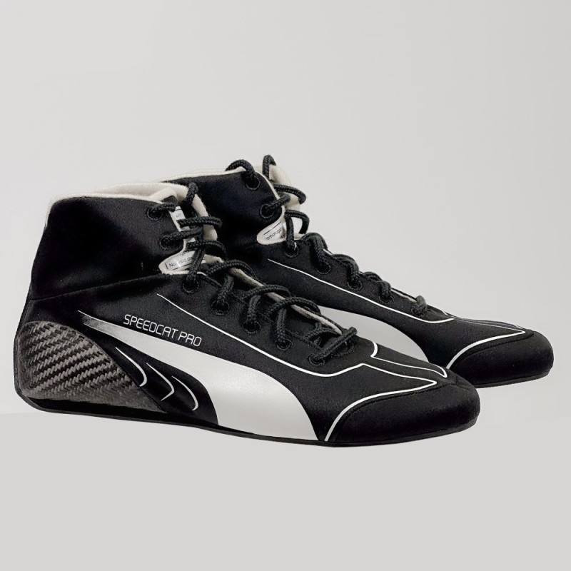 Botas Puma Speedcat Pro Pretas/Brancas 2023 - FIA 8856-2018