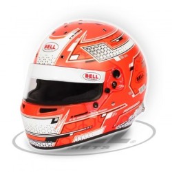 RS7 PRO STAMINA RED (Hans) FIA 8859/SA2020 Bell helmet