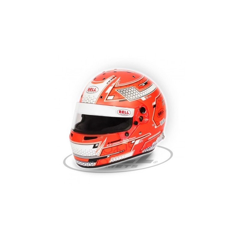 RS7 PRO STAMINA RED (Hans) FIA 8859/SA2020 Bell helmet