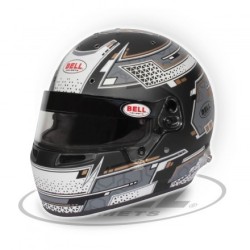 RS7 STAMINA GREY (Hans) FIA 8859/SA2020 Bell helmet