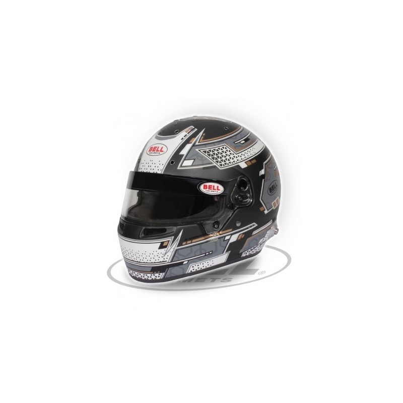 RS7 STAMINA GREY (Hans) FIA 8859/SA2020 Bell helmet