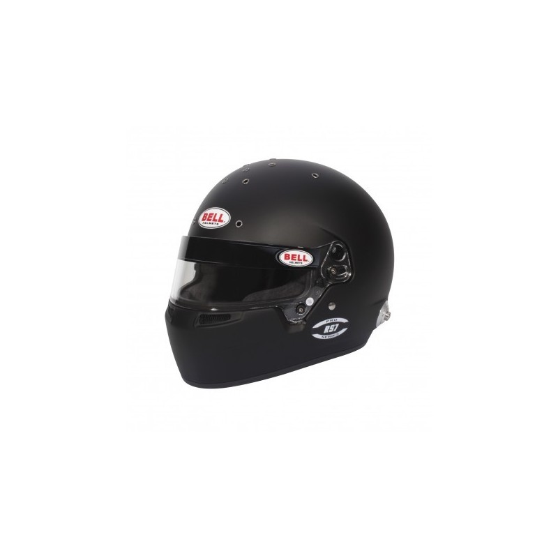 RS7 PRO Matte black (Hans) FIA 8859/SA2020 Bell helmet