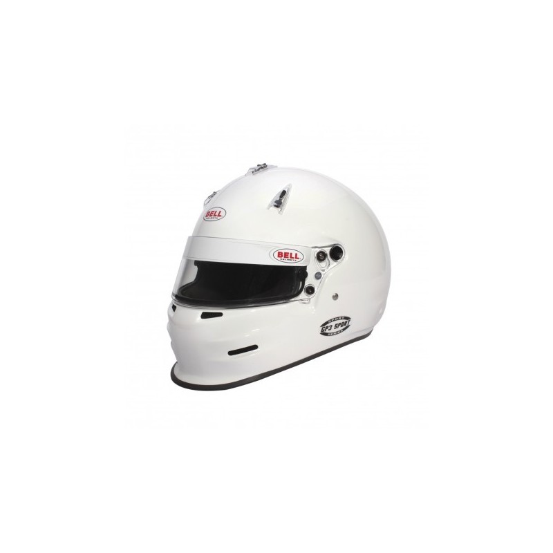 GP3 Sport white FIA 8859-2015 Bell helmet