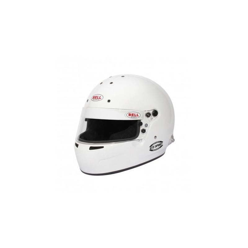 GT5 Sport white (HANS) FIA 8859-2015 Bell helmet