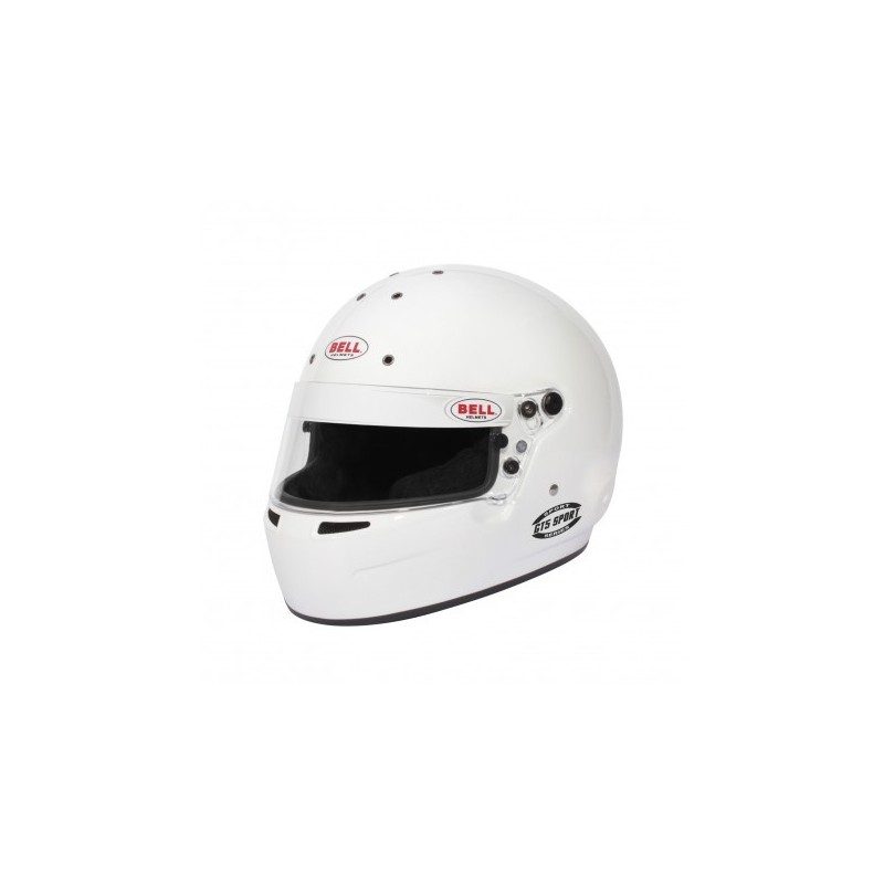 GT5 Sport white FIA 8859-2015 Bell helmet