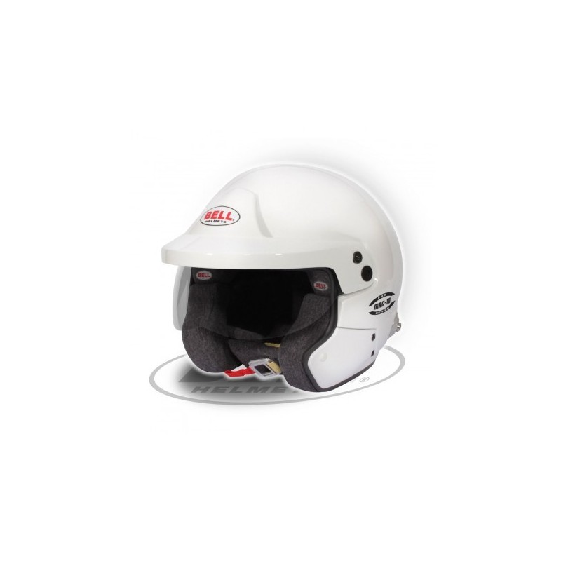 MAG-10 white (Hans) FIA 8859/SA2020 Bell helmet