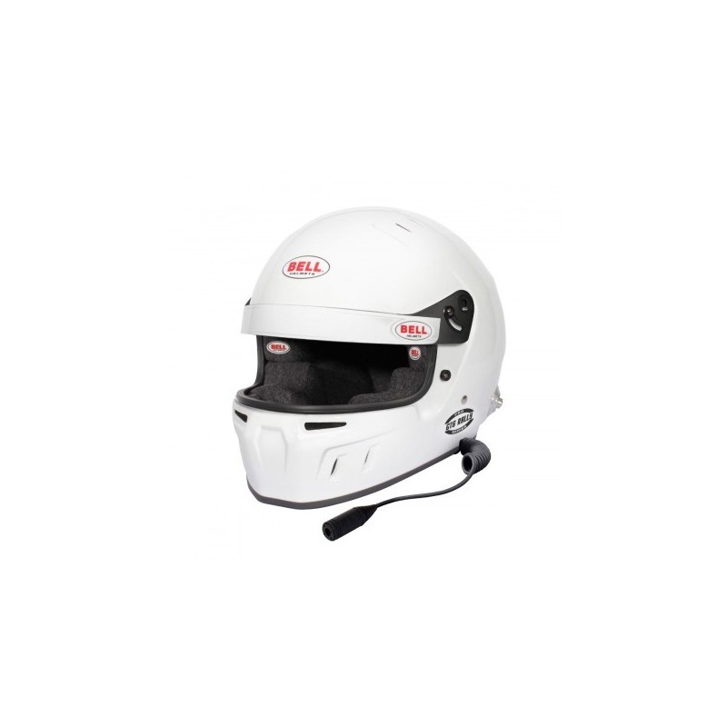 GT6 RALLY white (Hans) FIA 8859/SA2020 Bell helmet