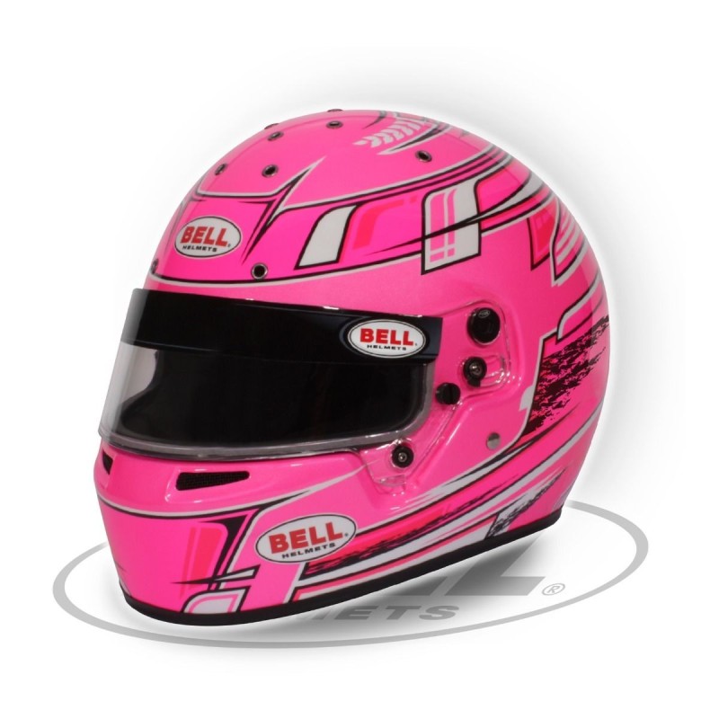 KC7-CMR Champion pink CMR2016 Bell helmet