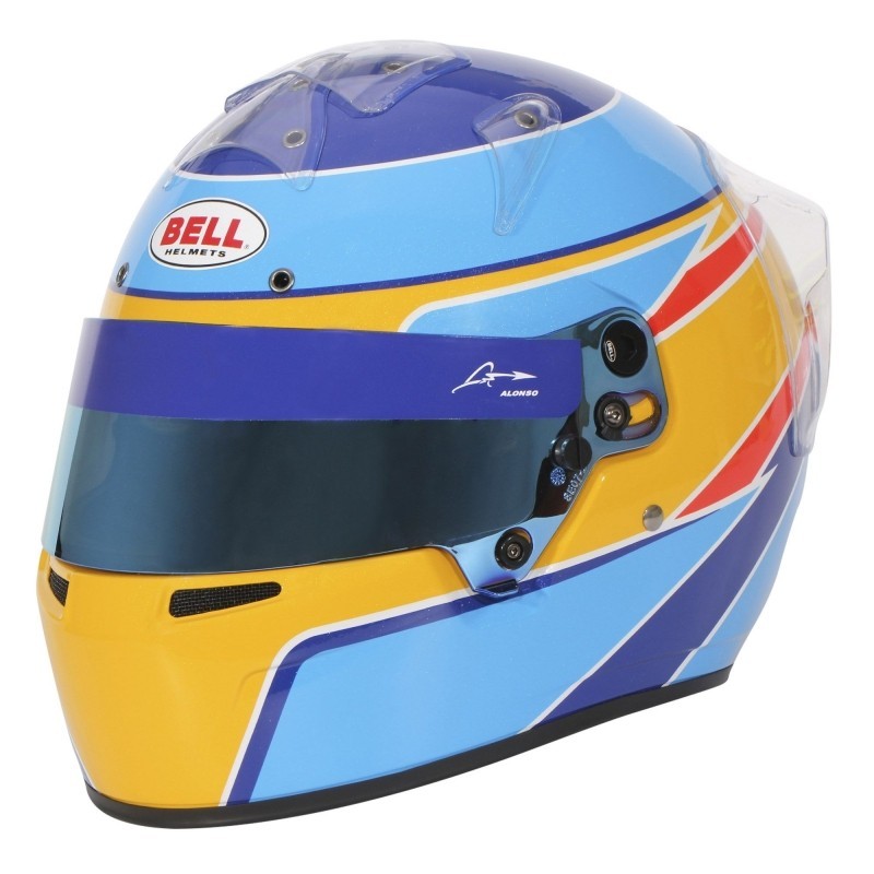 KC7-CMR Fernando Alonso karting - 2023 CMR2016 Bell helmet