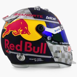 PRE-Order Sergio Pérez 2024 GP Silverstone Mini Helmet Schuberth escala 1:2. Precio 175€