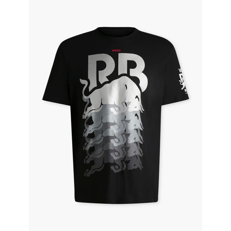 Camiseta Visa Cash App RB Contrast Negra