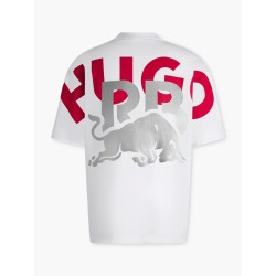 Camiseta ancha Visa Cash App RB Blanca