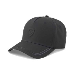 Gorra Ferrari estilo BB para hombre negra