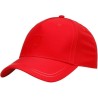 Gorra Ferrari estilo BB para hombre roja