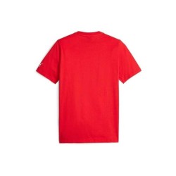 Camiseta Ferrari Race para hombre roja