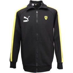 Chaqueta deportiva icónica T7 Puma Ferrari para hombre negra