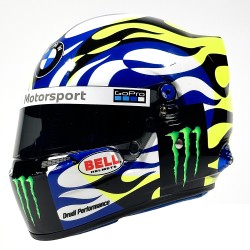 Valentino Rossi 2023 Mini Helmet Bell escala 1:2.