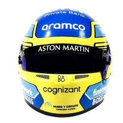 Fernando Alonso 2024 Mini capacete Bell escala 1:2.