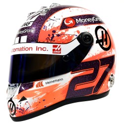 Nico Hülkenberg 2023 Mini capacete escala Schuberth 1:2