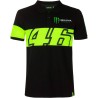 VR46 hombre dual polo negro