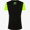 VR46 mujer monza camiseta negra