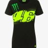 VR46 camiseta mujer monster monza color negro