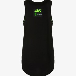 VR46 camiseta sin mangas para mujer en color negro