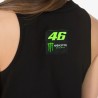 VR46 camiseta sin mangas monster para mujer en color negro