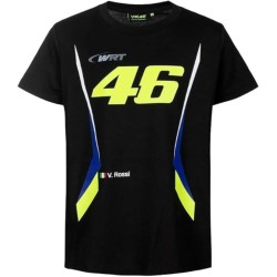 VR46 wrt camiseta para niños en color negro