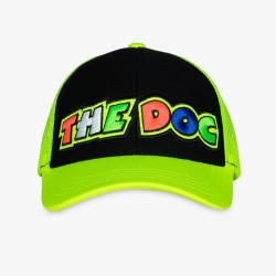 VR46 niños the doc gorra amarillo fluor