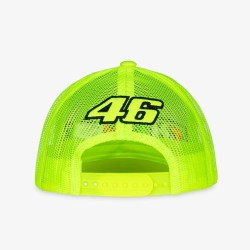 VR46 niños the doc gorra amarillo fluor