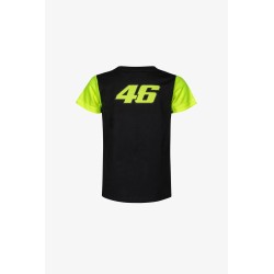 VR46 niños the doc camiseta negra