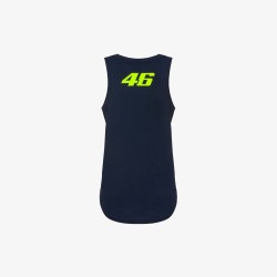 VR46 mujer street art tank top blue