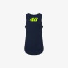 VR46 mujer street art tank top blue